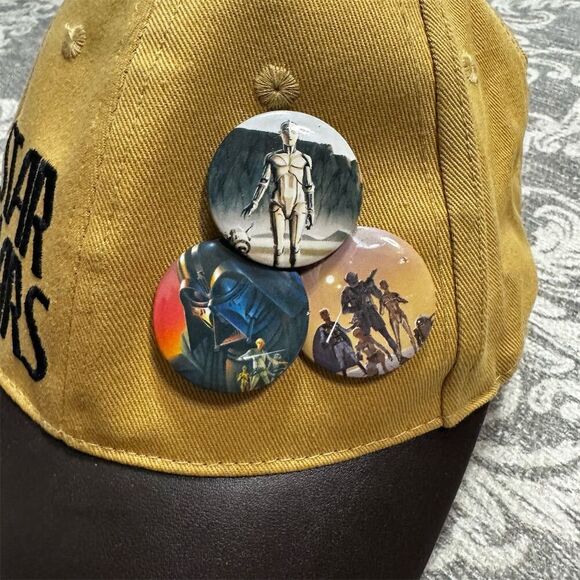 Star Wars 45th Anniversary Concept Series Hat with Badges Original - Picture 2 of 8